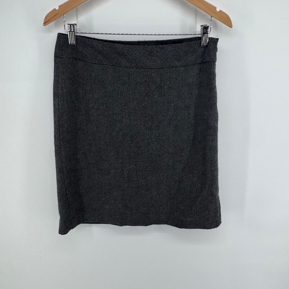 Eddie Bauer Wool Blend Pencil Skirt Womens 2 Quiet Luxury Old Money Offie Chic